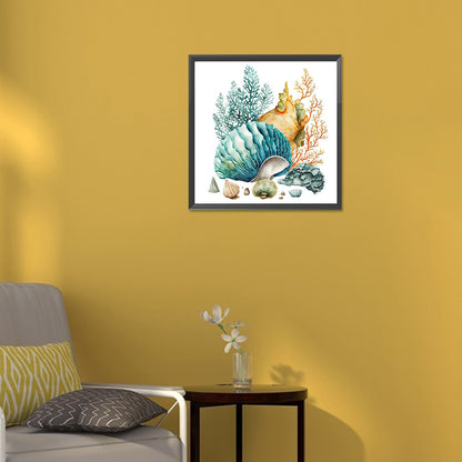 Coral Shell - Full Round Drill Diamond Painting 30*30CM