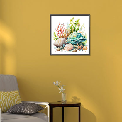 Coral Shell - Full Round Drill Diamond Painting 30*30CM