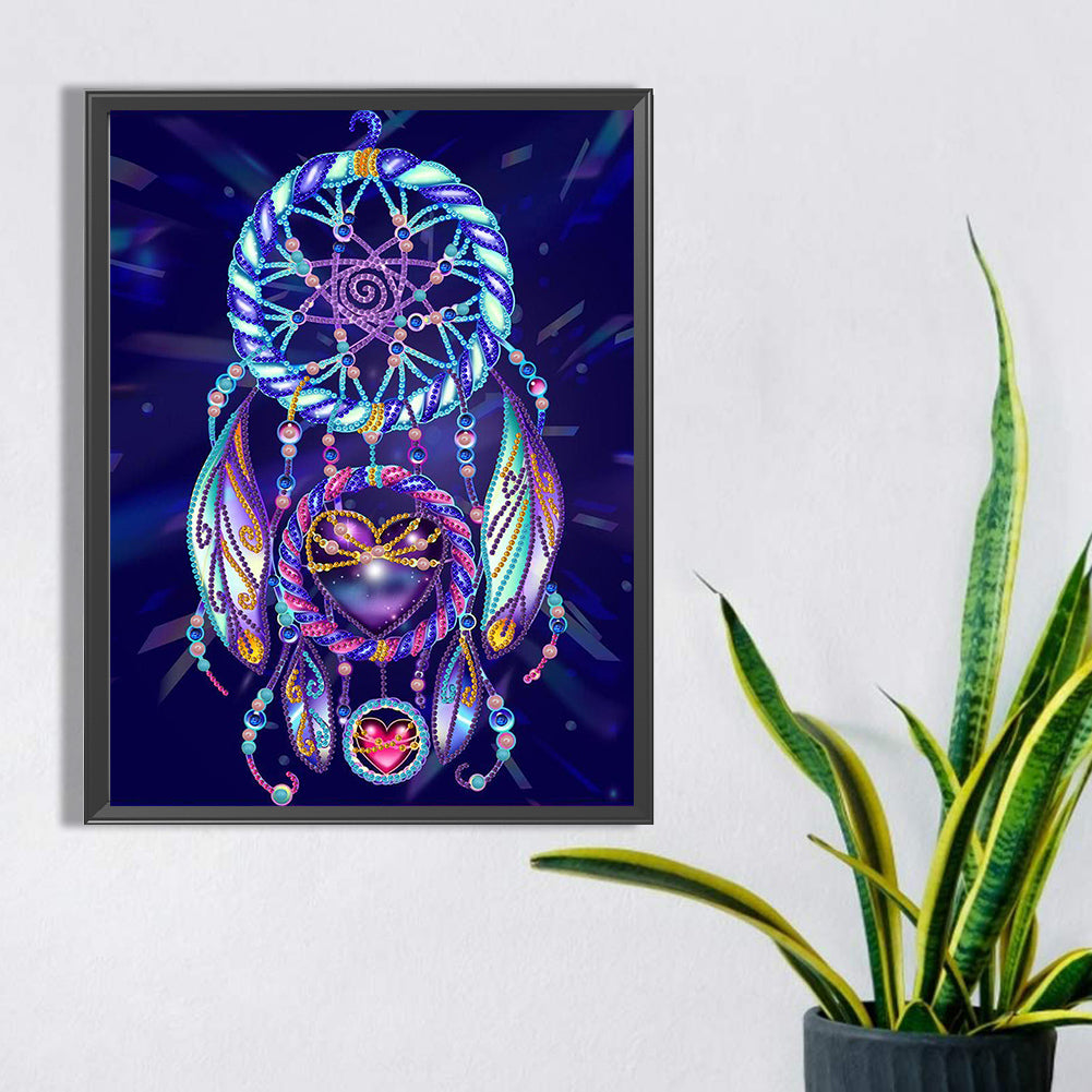 Dream Catcher - Special Shaped Drill Diamond Painting 30*40CM