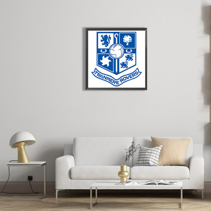 Tranmere Rovers Football Club - Full Round Drill Diamond Painting 30*30CM