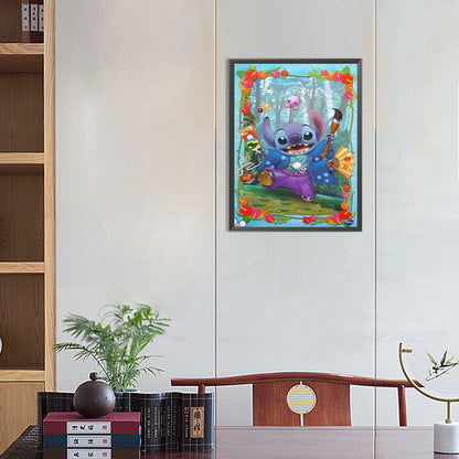 Stitch - Full Round Drill Diamond Painting 30*40CM