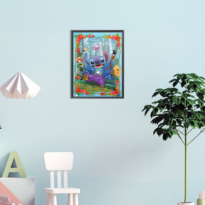 Stitch - Full Round Drill Diamond Painting 30*40CM