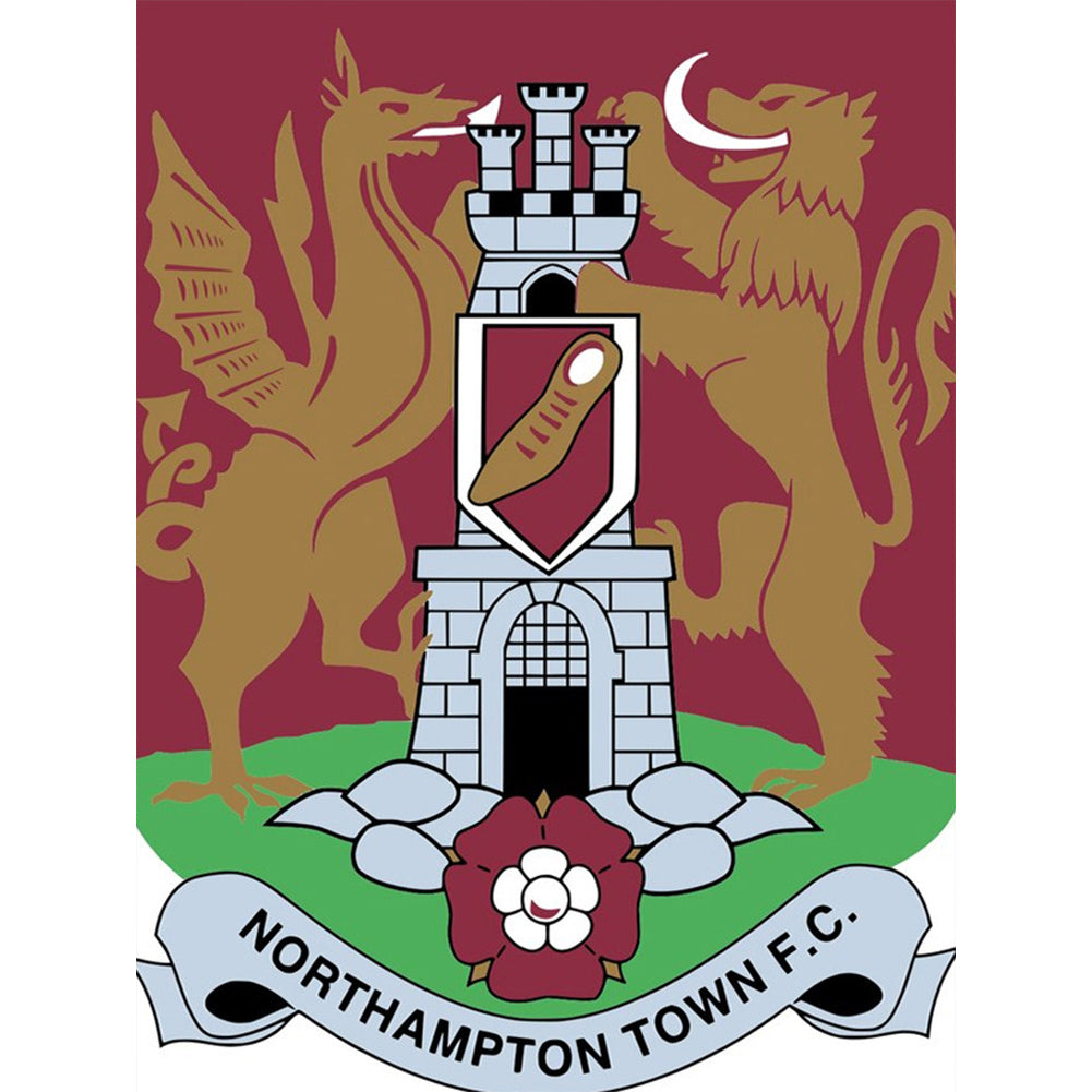 Northampton Football Club - Full Round Drill Diamond Painting 40*50CM