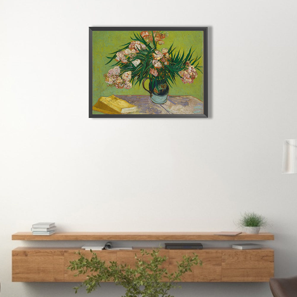 The Flowers - Full Round Drill Diamond Painting 40*30CM