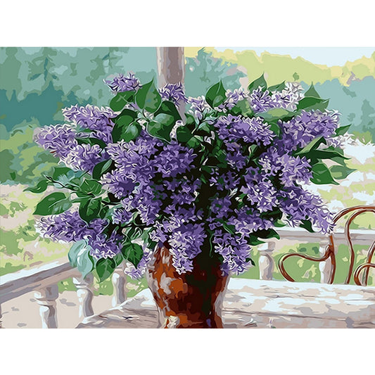 The Flowers - Full Round Drill Diamond Painting 40*30CM