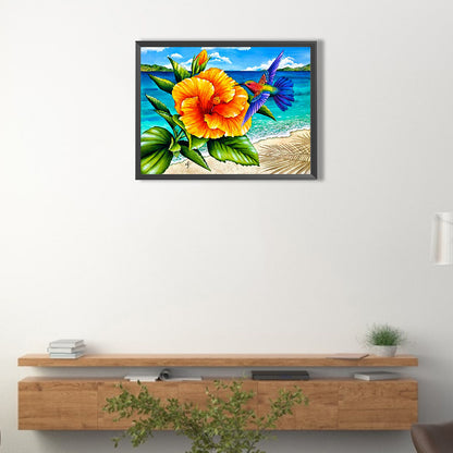 The Flowers - Full Round Drill Diamond Painting 40*30CM