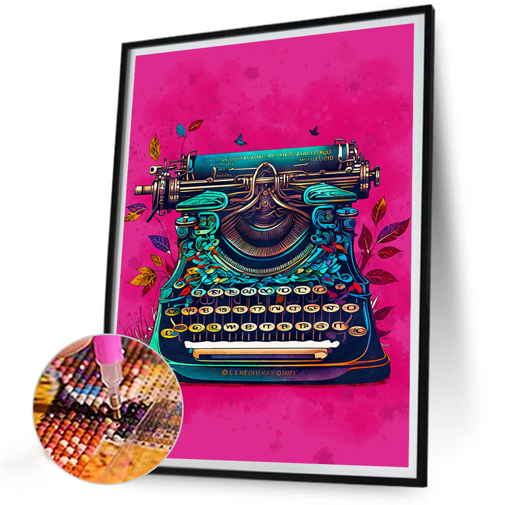 Writer Clip Art - Full Round Drill Diamond Painting 30*40CM