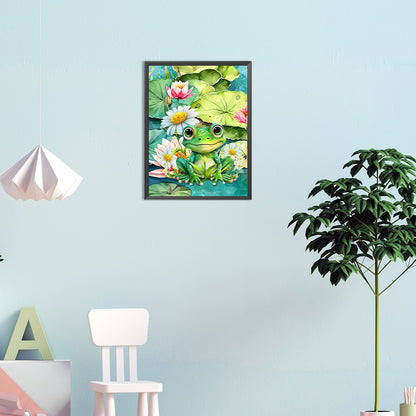 Frog - Full Round Drill Diamond Painting 30*40CM