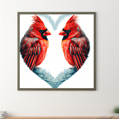 Cardinal - Full Round Drill Diamond Painting 30*30CM