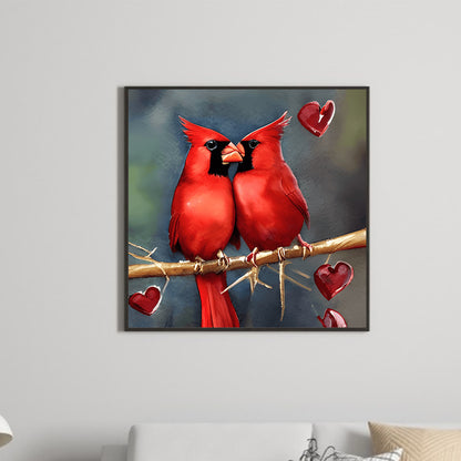 Cardinal - Full Round Drill Diamond Painting 30*30CM