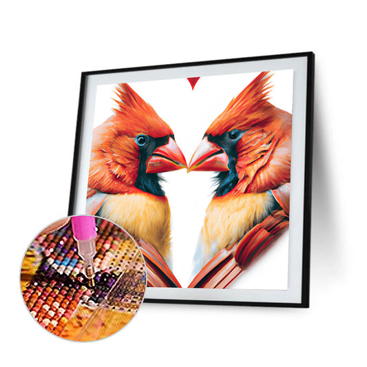 Cardinal - Full Round Drill Diamond Painting 30*30CM