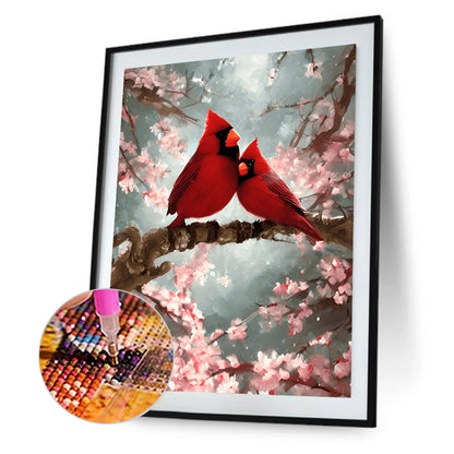 Cardinal - Full Round Drill Diamond Painting 30*40CM