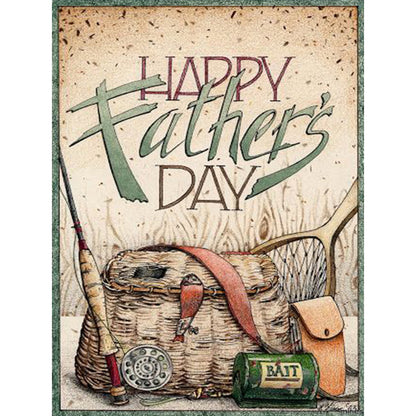 Father'S Day Calligraphy - Full Round Drill Diamond Painting 30*40CM