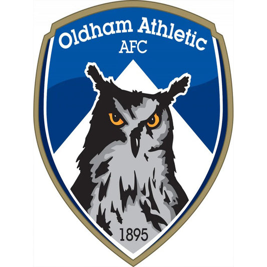 Oldham Football Club - Full Round Drill Diamond Painting 30*40CM