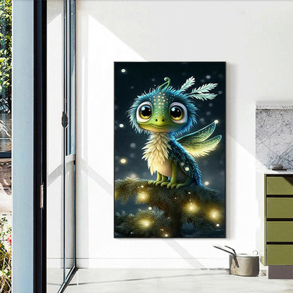 Little Pterosaur - Full Round Drill Diamond Painting 30*50CM