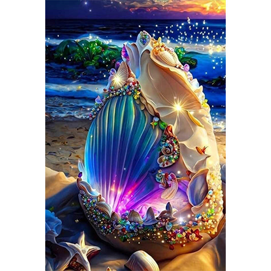Shell - Full Square Drill Diamond Painting 20*30CM