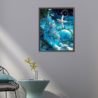 Blue Shell - Full Square Drill Diamond Painting 40*50CM