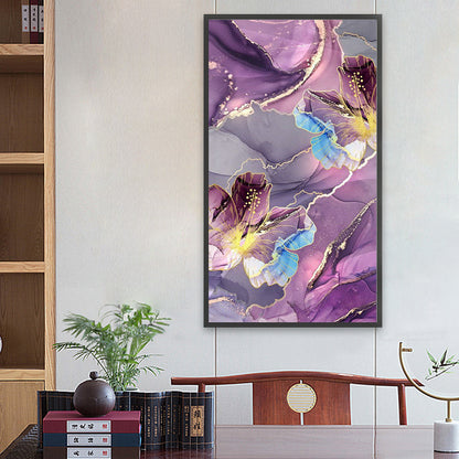 Purple Streamer - Full Round Drill Diamond Painting 40*70CM