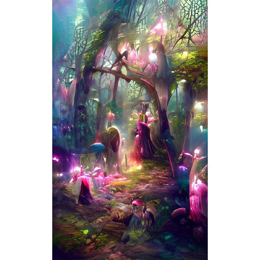Magic Landscape - Full Round Drill Diamond Painting 30*50CM