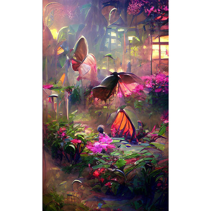 Magic Landscape - Full Round Drill Diamond Painting 30*50CM
