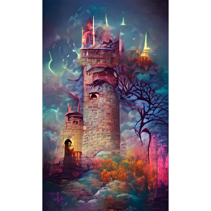 Magic Landscape - Full Round Drill Diamond Painting 30*50CM