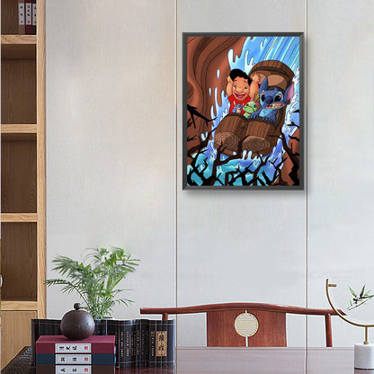 Stitch - Full Round Drill Diamond Painting 30*40CM