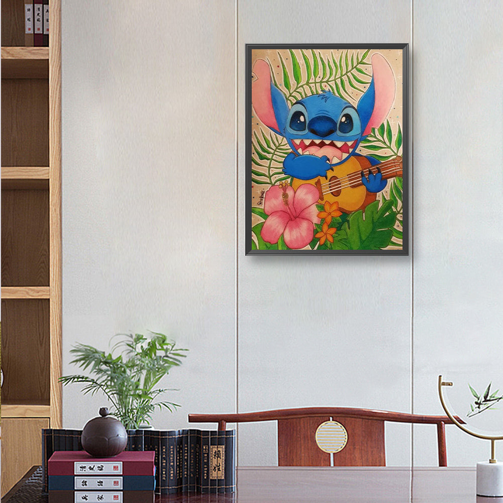 Stitch - Full Round Drill Diamond Painting 30*40CM