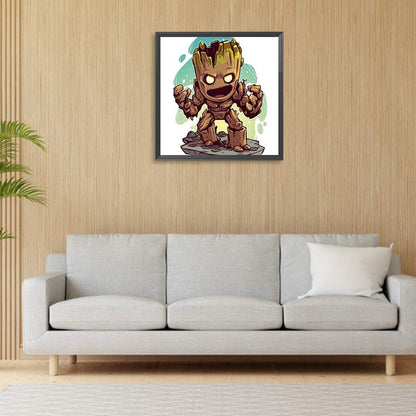 Groot - Full Round Drill Diamond Painting 30*30CM