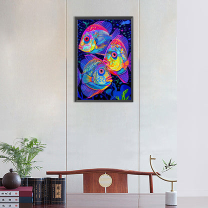 Ocean World - Full Round Drill Diamond Painting 30*45CM