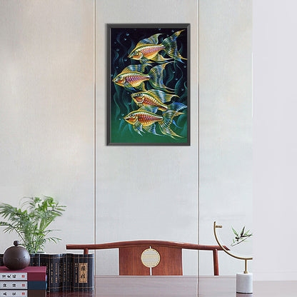 Ocean World - Full Round Drill Diamond Painting 30*45CM