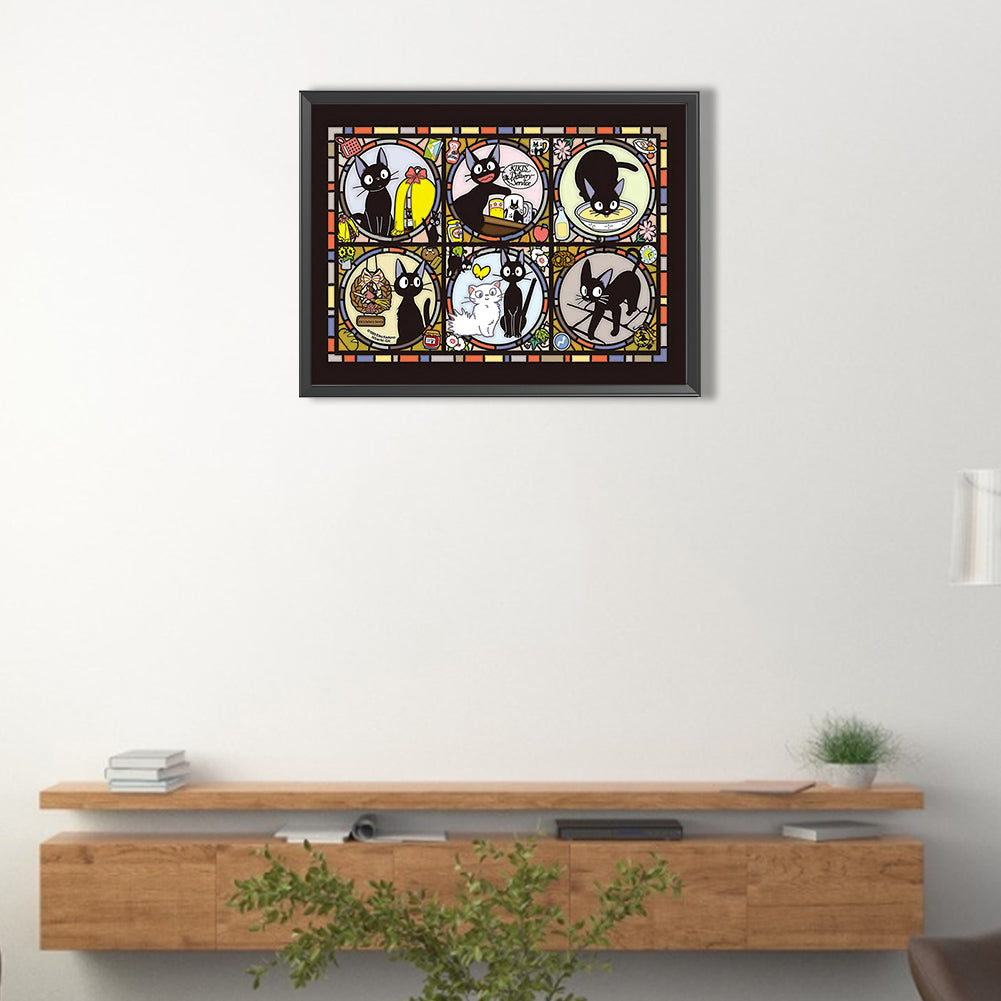 Kiki'S Delivery Service - Full Round Drill Diamond Painting 40*30CM