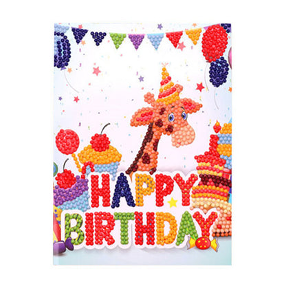 DIY Diamond Art Cards Handmade Birthday 5D Diamond Painting Kits Christmas Cards
