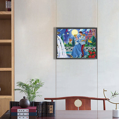 Dancing Princess And Prince - Full Round Drill Diamond Painting 40*30CM
