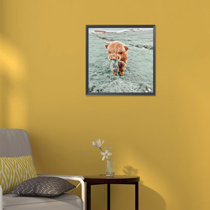 Calf - Full Round Drill Diamond Painting 30*30CM