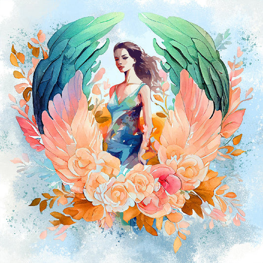 Wing - Full Round Drill Diamond Painting 30*30CM