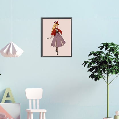 Sleeping Beauty Princess - Full Round Drill Diamond Painting 30*40CM