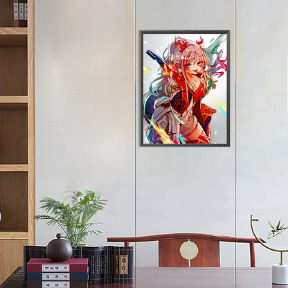 Anime Goddess - Full Round Drill Diamond Painting 40*50CM