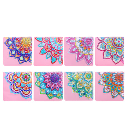 DIY Diamond Art Bookmarks Art Craft 5D Leather Triangle for Beginner Adults Kids
