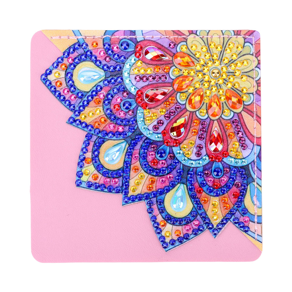 DIY Diamond Art Bookmarks Art Craft 5D Leather Triangle for Beginner Adults Kids