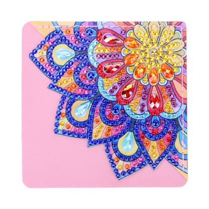 DIY Diamond Art Bookmarks Art Craft 5D Leather Triangle for Beginner Adults Kids