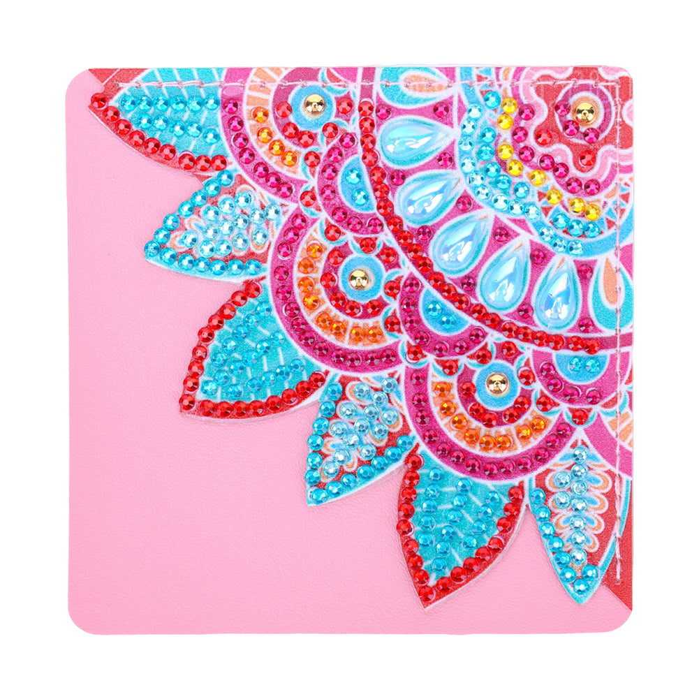 DIY Diamond Art Bookmarks Art Craft 5D Leather Triangle for Beginner Adults Kids