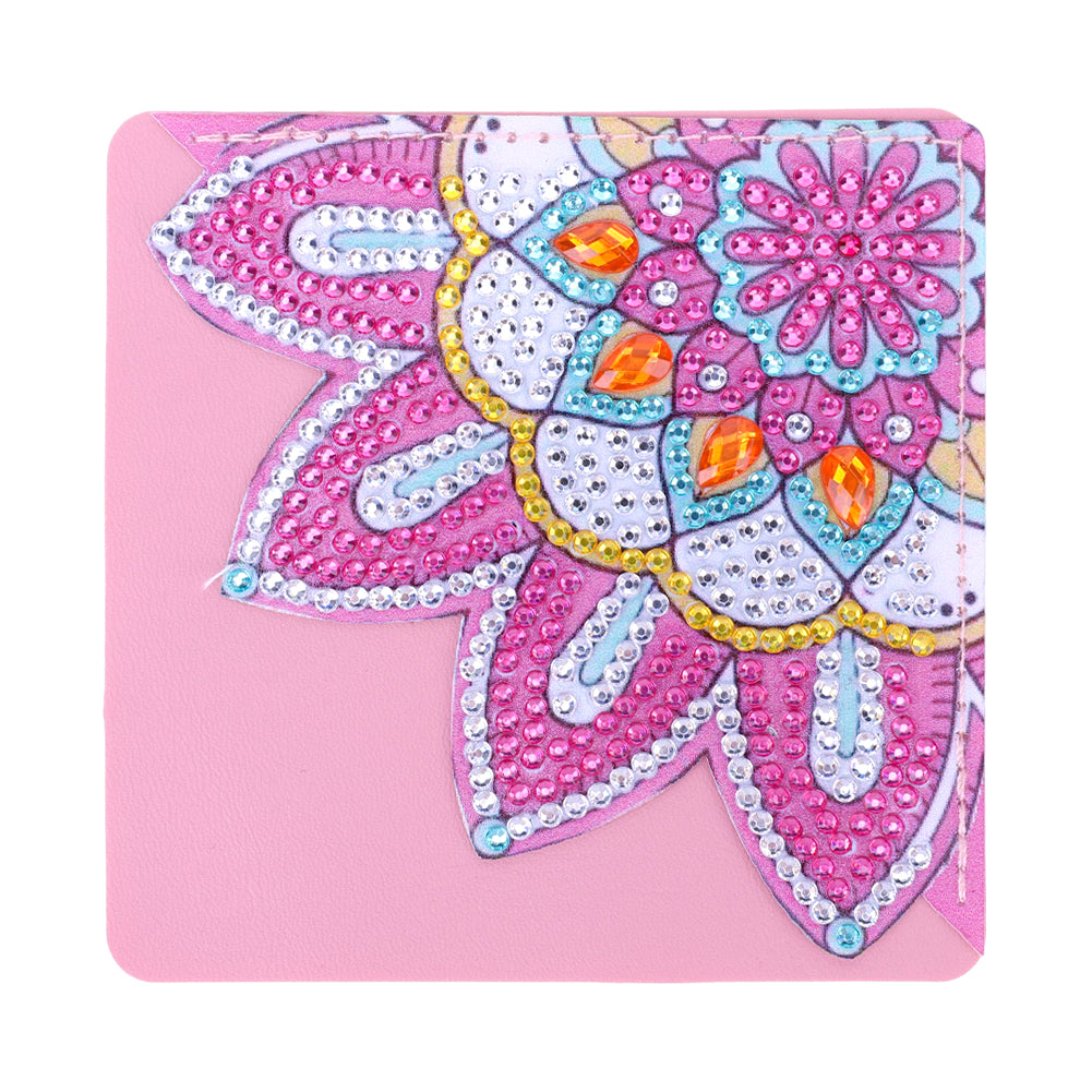 DIY Diamond Art Bookmarks Art Craft 5D Leather Triangle for Beginner Adults Kids