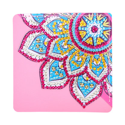 DIY Diamond Art Bookmarks Art Craft 5D Leather Triangle for Beginner Adults Kids
