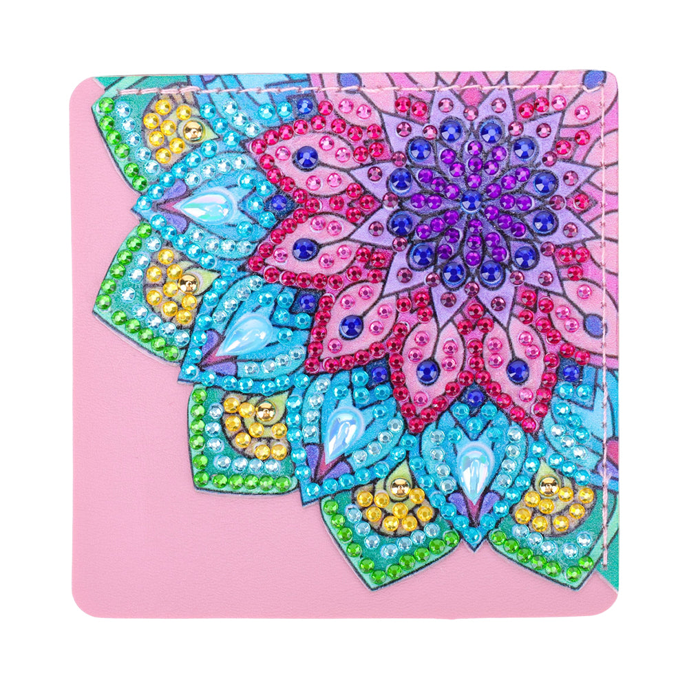 DIY Diamond Art Bookmarks Art Craft 5D Leather Triangle for Beginner Adults Kids