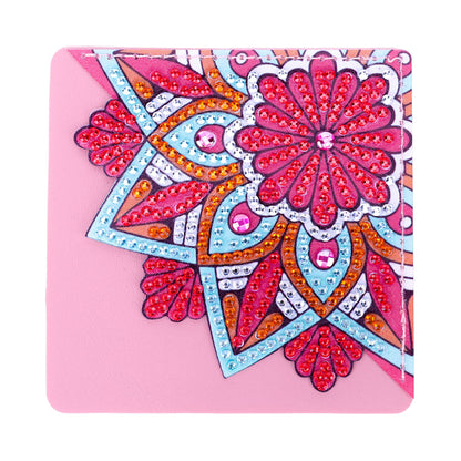 DIY Diamond Art Bookmarks Art Craft 5D Leather Triangle for Beginner Adults Kids