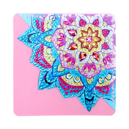 DIY Diamond Art Bookmarks Art Craft 5D Leather Triangle for Beginner Adults Kids