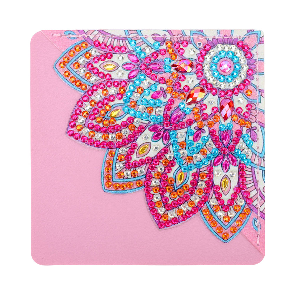 DIY Diamond Art Bookmarks Art Craft 5D Leather Triangle for Beginner Adults Kids