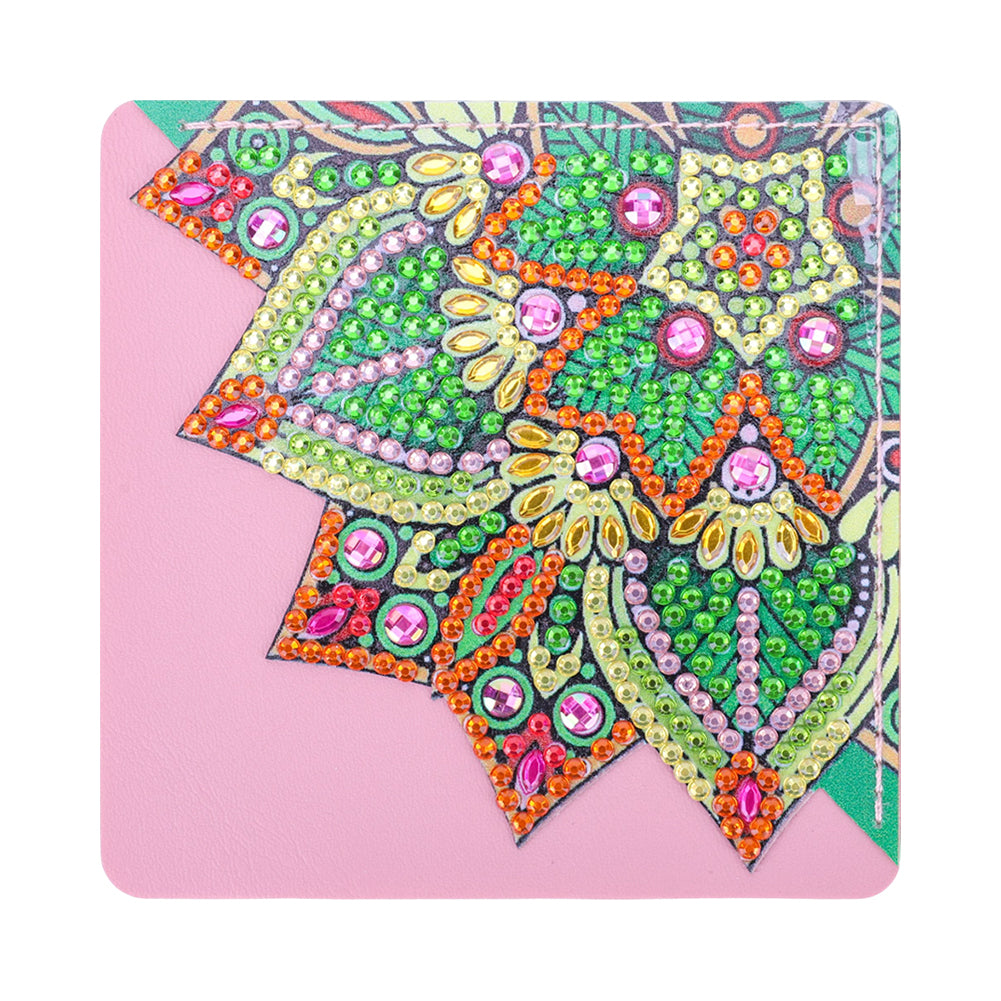 DIY Diamond Art Bookmarks Art Craft 5D Leather Triangle for Beginner Adults Kids