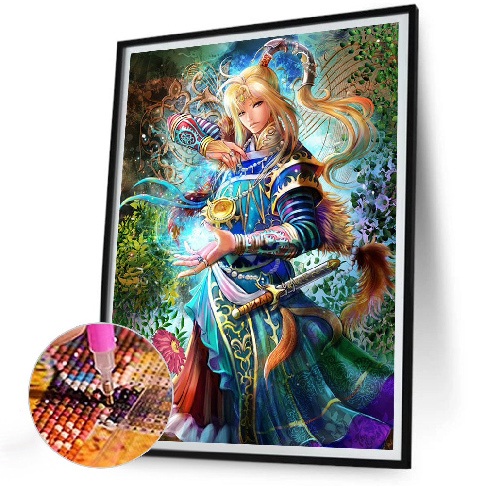 Magic Boy - Full Round Drill Diamond Painting 30*40CM