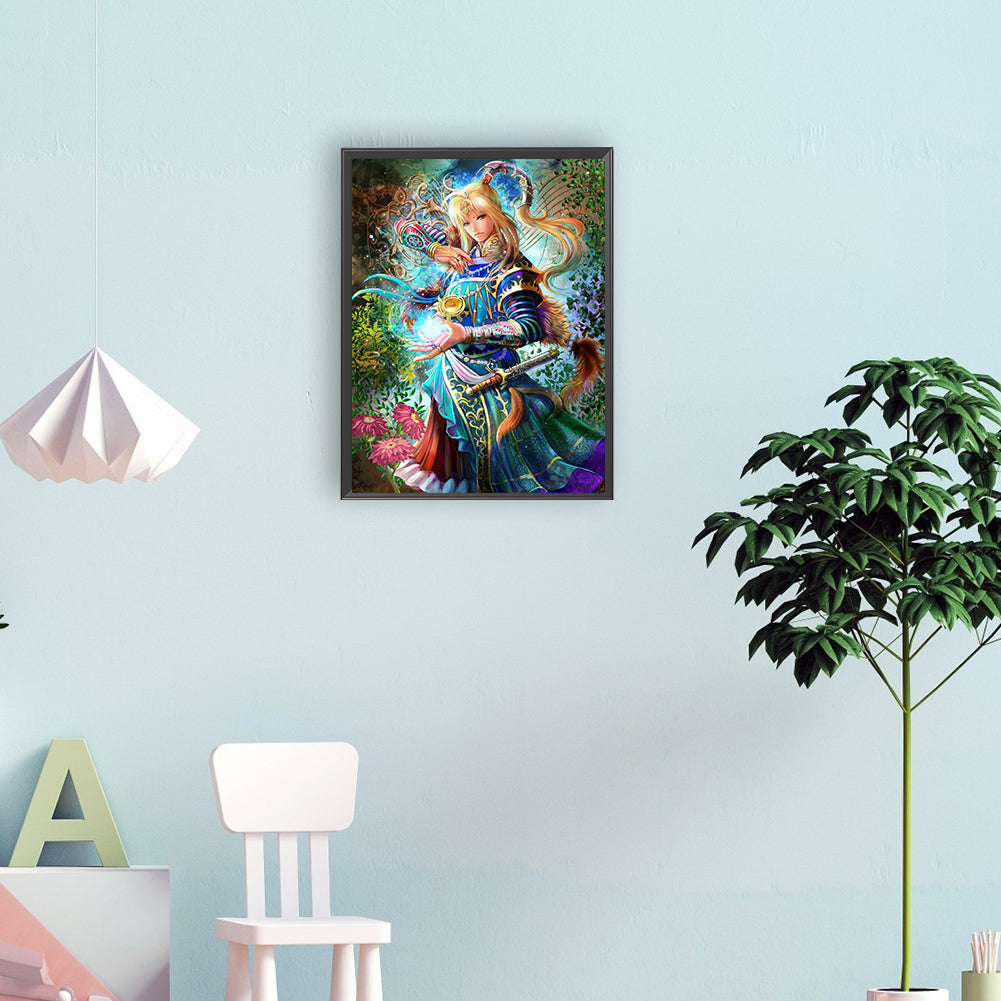 Magic Boy - Full Round Drill Diamond Painting 30*40CM